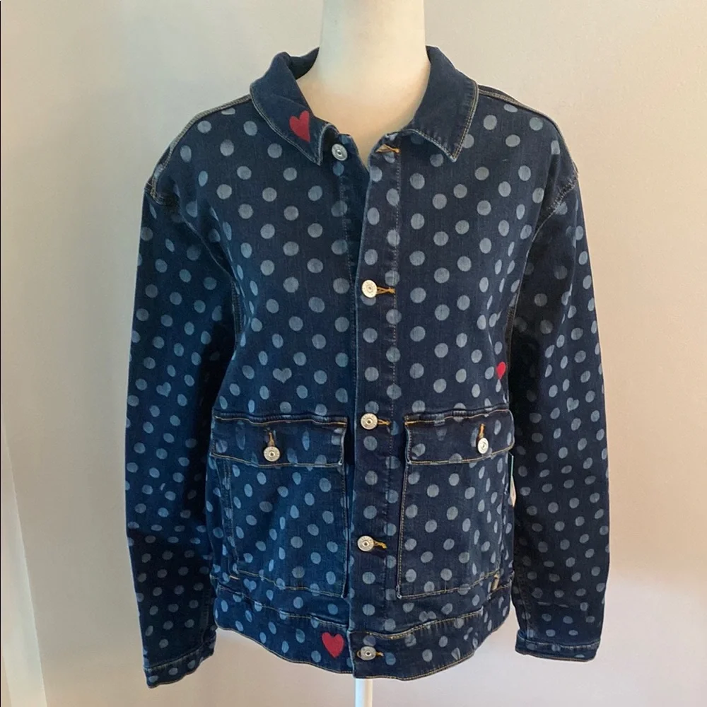 LuLaRoe NWT Kenny jean jacket 3XL - Picture 1 of 16